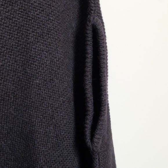 G-STAR RAW Mono Poncho KNIT S/LESS Womens X SMALL Loose Jacket, Navy - Picture 7 of 12